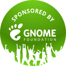 Sponsored by GNOME!